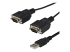 ICUSB2322F - StarTech.com USB to Serial Adapter - Right-angle