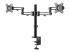 ARMDUAL3 - StarTech.com Desk Mount Dual Monitor Arm, Desk Clamp VESA Compatible Monitor Mount for up to 32 inch Displays, Ergonomic Articulating Monitor Arm, Height Adjustable/Tilt/Swivel/Rotating - Right-angle