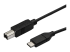 USB2CB3M - StarTech.com USB C to USB B Printer Cable - Right-angle