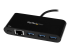 HB30C3AGEPD - StarTech.com 3 Port USB-C Hub with Gigabit Ethernet & 60W Power Delivery Passthrough Laptop Charging, USB-C to 3x USB-A (USB 3.0 SuperSpeed 5Gbps), USB 3.1/USB 3.2 Gen 1 Type-C Adapter Hub - Close up
