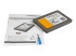 SAT2M2NGFF25 - StarTech.com M.2 (NGFF) SSD to 2.5in SATA III Adapter - Left-angle