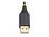 1P1FFCN-USB-SERIAL - StarTech.com 1ft/30cm USB to Null Modem Serial Adapter Cable, FTDI, RS232 - Close up