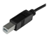 USB2CB1M - StarTech.com USB C to USB B Printer Cable - Right-angle