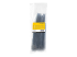 CBMZTRB10BK - StarTech.com 10"(25cm) Reusable Cable Ties, 1/4"(7mm) wide, 2-1/2"(65mm) Bundle Dia. 50lb(22kg) Tensile Strength, Releasable Nylon Ties, Indoor/Outdoor, 94V-2/UL Listed, 100 Pack, Black - Front