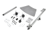 ARMDUOSS - StarTech.com Dual Monitor Stand, Ergonomic Free Standing Dual Monitor Desktop Stand for two 24" VESA Mount Displays, Synchronized Height Adjustable, Double Monitor Pole Mount, Silver - Multi-angle