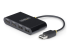 ST4200MINI2-USB-HUB - StarTech.com 4-Port USB 2.0 Hub, USB Bus Powered, Small Travel Mini USB Hub, USB 2.0 Splitter, Multi-Port Portable USB Hub, 480Mbps, Overcurrent Protection (OCP) - Left-angle