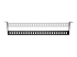12S-CABLE-LACING-BAR - StarTech.com 1U Rack Mountable Cable Lacing Bar w/Adjustable Depth, Cable Support Guide For Organized 19" Racks/Cabinets, Horizontal Cable Guide For Patch Panels/Switches/PDUs - Top