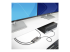 MST14DP122DP - StarTech.com 2-Port DisplayPort MST Hub, Dual 4K 60Hz, DP to 2x DisplayPort Monitor Adapter, DP 1.4 Multi-Monitor Video Adapter w/ 1ft Built-in Cable, USB Powered, Windows Only - Left-angle