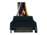 PYO2SATA - StarTech.com 6in SATA Power Y Splitter Cable Adapter - Close up