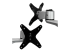 ARMDUAL30 - StarTech.com Desk Mount Dual Monitor Arm - Close up