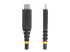 1M-40G-USB4-CABLE - StarTech.com 1m (3.3ft) USB4 Cable, USB-IF Certified USB-C Cable, 40 Gbps - Close up