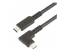 RUSB31CC1MBR - StarTech.com 3ft (1m) Rugged Right Angle USB-C Cable, USB 10 Gbps, USB C to C Data Transfer Cable, 4K 60Hz DP Alt Mode, 100W Power Delivery - Right-angle