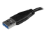 USB3AUB3MS - StarTech.com 3m 10ft Slim USB 3.0 A to Micro B Cable M/M - Close up