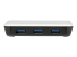 ST3300U3S - StarTech.com USB 3.0 to Gigabit Ethernet NIC Network Adapter with 3 Port Hub - Front
