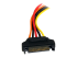 SATAPOWEXT8 - StarTech.com 8in 15 pin SATA Power Extension Cable - Close up