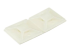 CBMCTM2 - StarTech.com 100 Pack Cable Tie Mounts with Adhesive Tape for 0.18 in. (4.6 mm) Wide Ties, Nylon/Plastic Zip Tie Mounts, Electrical/Network Cable Wrap Mounts / 94V-2 Fire & UL Rated TAA - Left-angle