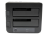 SDOCK2U33EB - StarTech.com Dual-Bay USB 3.0 eSATA to SATA Hard Drive Docking Station, USB Hard Drive Dock, External 2.53.5 SATA IIIIII, SSDHDD Docking Station, Hot-Swap Hard Drive Bays - Top