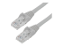 N6PATCH75GR - StarTech.com 75ft CAT6 Ethernet Cable, 10 Gigabit Snagless RJ45 650MHz 100W PoE Patch Cord, CAT 6 10GbE UTP Network Cable w/Strain Relief, Gray, Fluke Tested/Wiring is UL Certified/TIA - Right-angle
