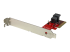 PEX4SFF8643 - StarTech.com 4-Lane PCI Express to SFF-8643 Adapter for PCIe NVMe U.2 SSD - Left-angle