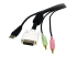 USBDVI4N1A10 - StarTech.com 4-in-1 USB DVI KVM Cable - Close up