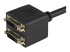 DVISPL1DD - StarTech.com 1 ft DVI-D to 2x DVI-D Digital Video Splitter Cable - Close up