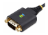 1P6FFCN-USB-SERIAL - StarTech.com 6.6ft/2m USB to Null Modem Serial Adapter Cable, FTDI, RS232 - Close up