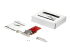 PEX8M2E2 - StarTech.com Dual M.2 PCIe SSD Adapter Card, x8 / x16 Dual NVMe or AHCI M.2 SSD to PCI Express 3.0, M.2 NGFF PCIe (M-Key) Compatible, Vented, Supports 2242, 2260, 2280, JBOD, Mac & PC - Front