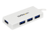 ST4300MINU3W - StarTech.com 4 Port USB 3.0 Hub - Left-angle