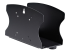 2NS-CPU-WALL-MOUNT - StarTech.com PC Wall Mount Bracket, For Desktop Computers Up To 40lb, Toolless Width Adjustment 1.9-7.8in (50-200mm), Heavy-Duty Steel, CPU Tower/Case Shelf/Holder, Includes Mounting Hardware and Spacers (2NS-CPU-WALL-MOUNT) - Right-angle