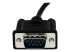 SCNM9FM2MBK - StarTech.com 2m Black DB9 RS232 Serial Null Modem Cable F/M - Close up