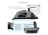 KEYBOARD-TRAY-CLAMP1 - StarTech.com Under-Desk Keyboard Tray, Clamp-on Keyboard Holder, Supports up to 12kg (26.5lb), Sliding Keyboard and Mouse Drawer with C-Clamps, Height Adjustable Keyboard Tray - Right side