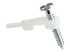 CBMZTS10N4 - StarTech.com 10cm(4") Cable Ties with Mounting Hole, 2mm(1/16") wide, 24mm(7/8") Bundle Dia. 8kg(18lb) Tensile Strength, Nylon 66 Self Locking Ties with Screw Hole, UL Listed, 100 Pack - Close up