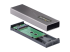 M2-USB-C-NVME-SATA - StarTech.com USB-C 10Gbps to M.2 NVMe or M.2 SATA SSD Enclosure, Tool-free M.2 PCIe/SATA NGFF SSD Enclosure, Portable Aluminum Case, USB Type-C & USB-A Host Cables, For 2230/2242/2260/2280 - Right-angle