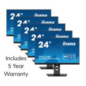 Black Friday IIyama XUB2497HSU-B2 5 x Bundle